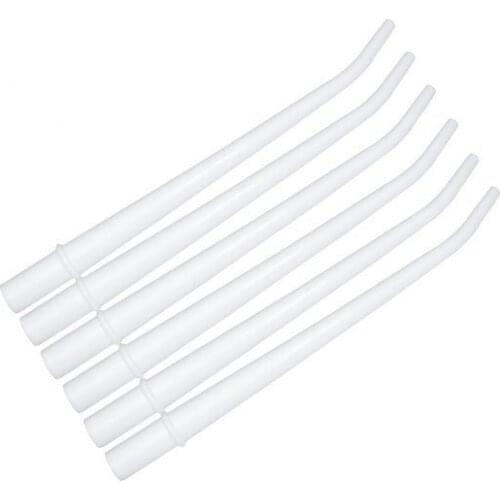 1 Pack 25 Pcs 1/8" Dental Plastic Large Orifice Surgical Aspirator Suction Tips