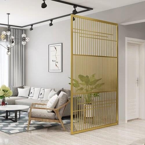 Light luxury Stainless Steel Screen Customization, Art Screen Partition, Living room Entrance Hall Decoration SUS 304