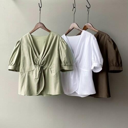 Top Women 2021 Sexy Blouses Crop Ladies Shirts Girl Summer Blusas Clothing Female Chic Tops