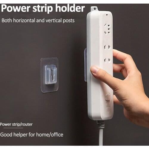 1/3/5/10 Pair Double Sided adhesive wall hooks Wall Hanger Transparent Suction Cup Sucker Hook Double-Sided Adhesive Wall Hooks