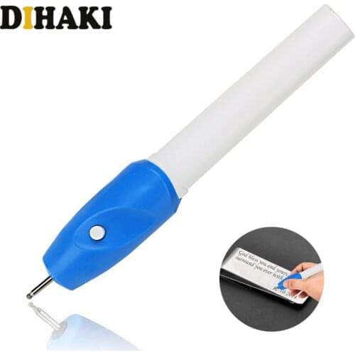 1Pc Electric Engraving Pen Carving DIY Machine Multifunction Carve Tool For Wood Jewelry Metal Glass Carving Chisel