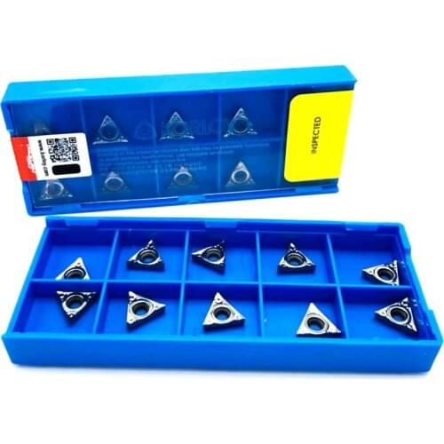 10 pcs of TCMT110202 AK H01 aluminum cutting tool external turning tools inner hole TCMT 110202 cutting tool woodworking tool