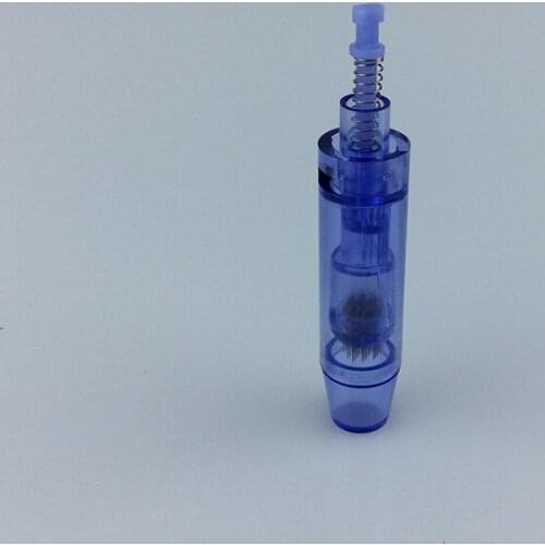 100pcs 12 Pin Bayonet coupling Blue Needle Cartridges For Auto Microneedle stamp Derma Pen Ultima A1