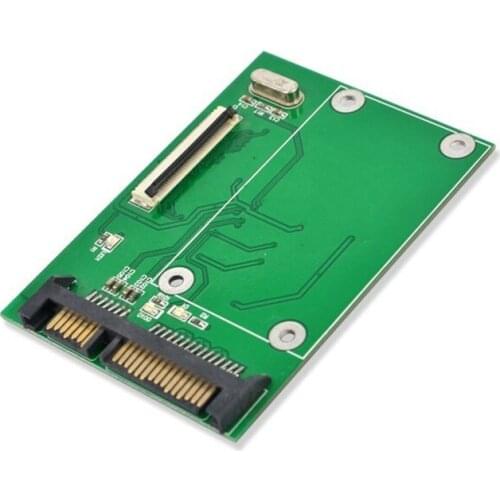 T CE ZIF 40Pin 1.8" SSD to SATA 7+15 22Pin ATA HDD Hard Disk Drive Adapter Converter with Tracking number