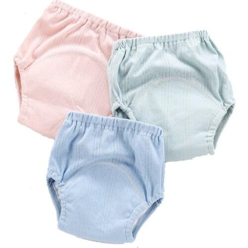 Baby Diaper Reusable Cotton Baby Diapers Training Pants Panties Cloth Nappies Changing Washable Infants Children pants Underwear