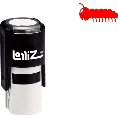 LolliZ Solid Animal Symbol Series Design #7 Self-Inking Rubber Stamp