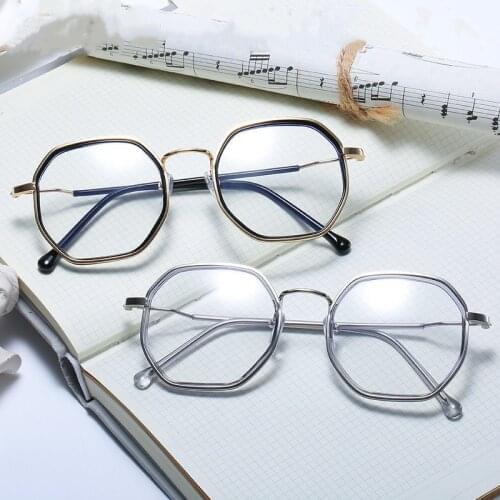 TR90 ultralight anti-blue light womens finished myopia glasses multilateral myopia glasses for men and women optical glasses