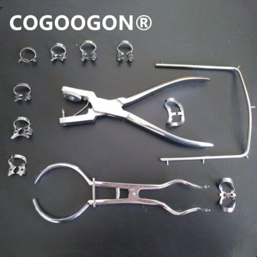 1 Set Teeth Care Dental Dam Perforator Dental Dam Hole Puncher Dental Rubber Dam Puncher For Dental Lab