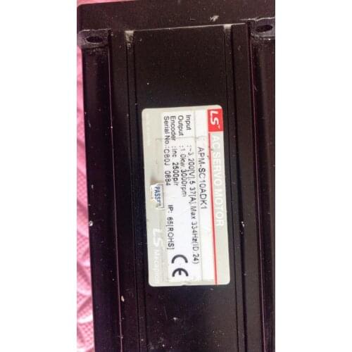 Servo motor APM-SC10ADK , USED 90% appearance new ,3 months warranty , in stock free shipping