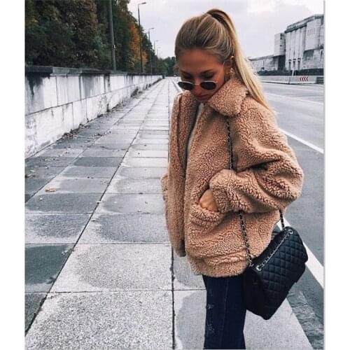 Warm Winter Plus Size Women Clothing 5XL Winter Coats Biker Jacket Women Clothing Faux Fur Coat Jackets for Women Faux Leather