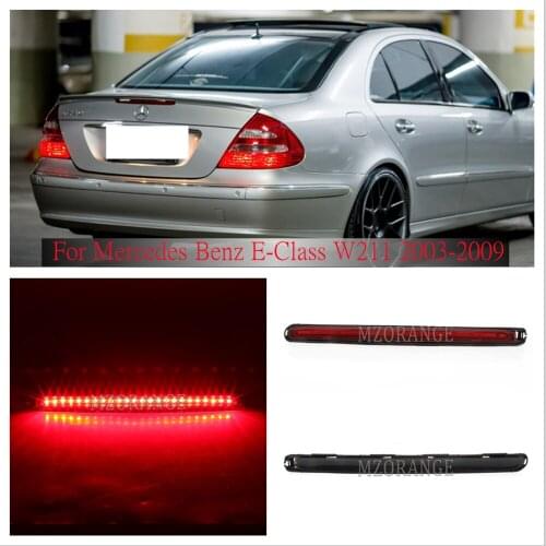 Third Brake Light For Mercedes Benz E-Class W211 2003-2009 Rear Additional High Mount Additional Error Free Car Accessories