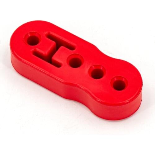 10mm 4 Holes Universal Car Polyurethane Exhaust Tail Pipe Mount Brackets Hanger Insulator