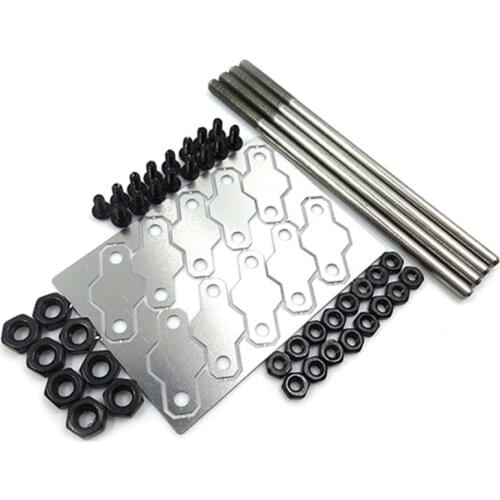 1/14 Rc Truck Tractor Trailer Fender Part Mudgurad Metal Bracket For Tamiya Radio Control Cars MAN TGX VOLVO FH16 BENZ SCANIA