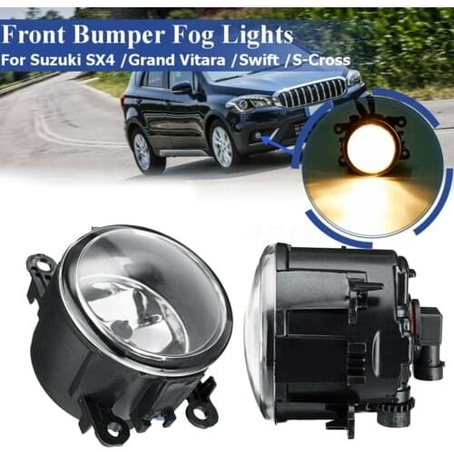 New and high quality 1 Pair Front Bumper Fog Light Lamps For Suzuki SX4/Swift/Grand Vitara/JIMNY/Alto