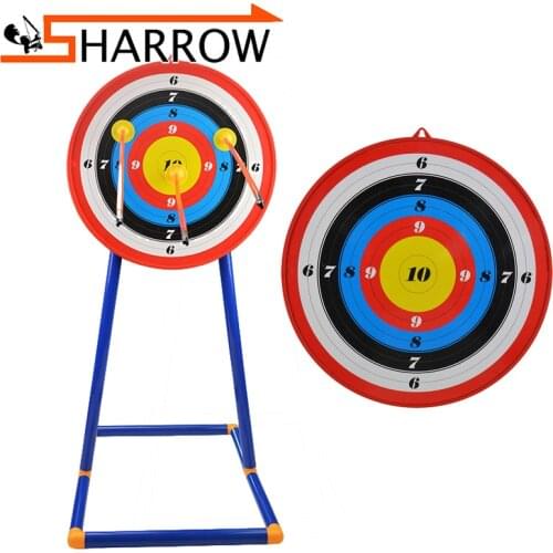 1Pcs Archery Kids Stand Target Board Arrow Toy Plastic Children Shooting Accessory Outdoor Sports Gift