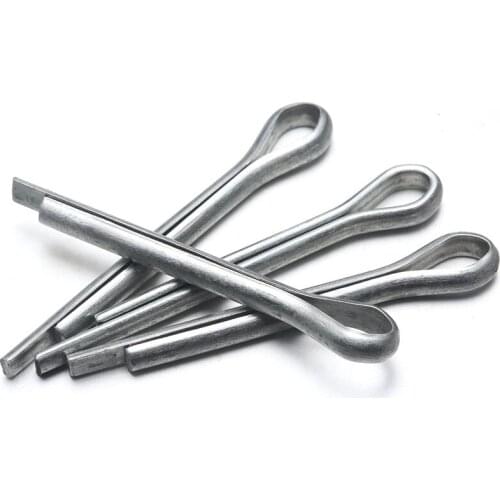 10/100pcs M1.5 M2 M2.5 M3 M4 M5 M6 Steel U Shape Type Spring Cotter Hair Pin Split Clip Clamp Tractor Open Elastic Pin for Car