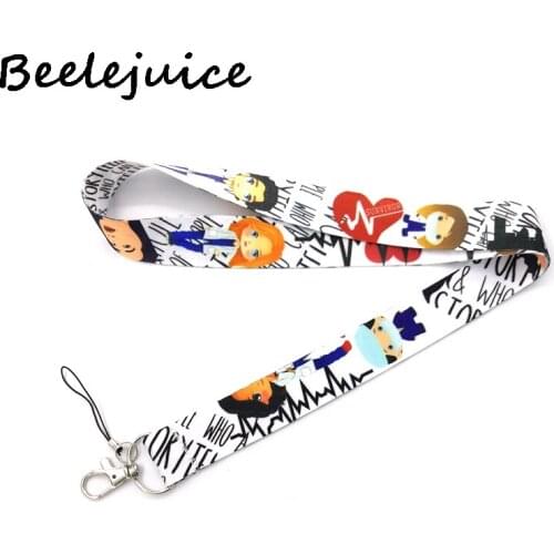 24pcs Greys Anatomy vintage Neck Lanyard keychain Mobile Phone Strap ID Badge Holder Rope Key Chain Keyrings cosplay Accessory