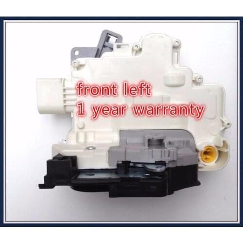 Fast shipping Left Front Door Drivers Side Door Lock For VW Passat AUDI SEAT SKODA 3C1837015A 8J1837015A 3C1837015B 3CD837015