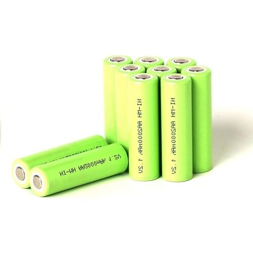 GTF 1.2V AA 2000mAh Ni-MH Rechargeable Battery AA Bateria Battery 2A Batteries For camera toys power Vacuum cleaner battery Cell