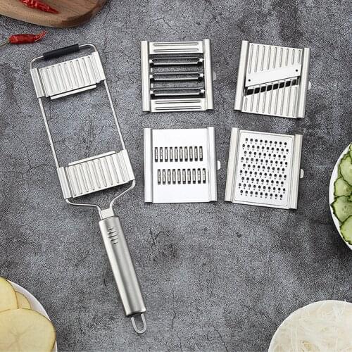 Multi-purpose Vegetable Slicer Stainless Steel Grater Cutter Shredders Fruit Potato Peeler Carrot Grater Kitchen Accessories New