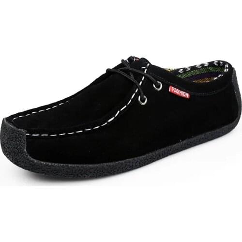 Spring Autumn Mens Leather Large Size Lace Up Casual Mens Shoes Comfortable Breathable Odor Proof Wear-Resistant Driving Shoes