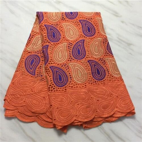 2021 Latest Swiss voile Lace Fabric Cotton Lace Embroidery High Quality African French Lace Fabric Nigerian Lace Fabrics 5yards