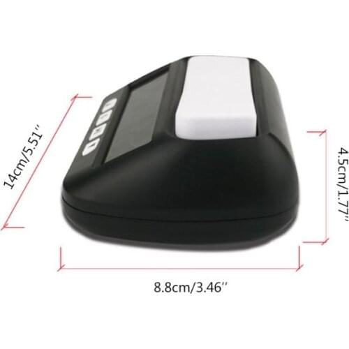 Professional Chess Clock Digital Watch Count Up Down Timer Board Game Stopwatch U7EF