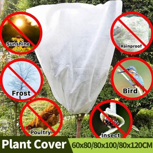Agriculture Plant Support Winter Plant Protection Cover Vegetation Antifreeze Snow Cover Cold-Proof Greenhouse Garden Plant Bag