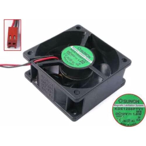 SUNON KDE1206PTV1 MS DC 12V 1.8W 60x60x25mm Server Cooling Fan
