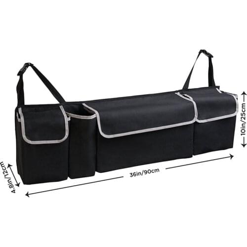 High Capacity Multi-use Oxford Car Seat Back Organizers for Interior Accessories Car Trunk