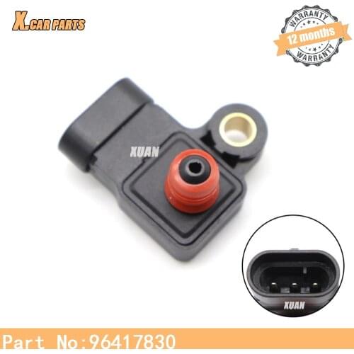 HIGH QUALITY 1BAR Intake Air Manifold Absolute Pressure MAP Sensor 25184082 96417830 For DAEWOO Lacetti Nubira Holden Viva 1.8