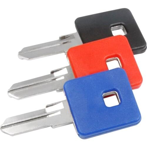 Motorcycle Black Blank Key Uncut Blade For Harley Sportster XL883 883C 883N 883L 883R XL1200 1200C 1200R 1200N 1200L