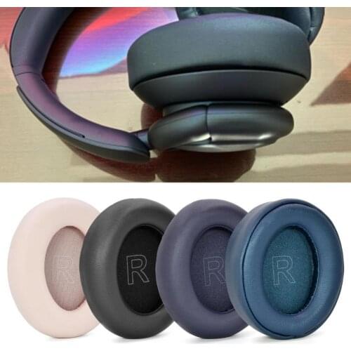 1 Pair Soft Headset Sleeves Noise-insulation E-sports Headphone Cushions Replacement for Anker Soundcore Life Q30/Q35 BT