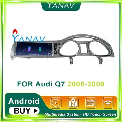 2 DIN Android Car Radio Stereo Receiver For-Audi Q7 2006-2009 right hand drive Head Unit GPS Navigation Video Multimedia Player