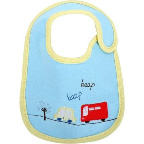 Colorful Baby Bib Waterproof Bib 100% Cotton 7 Styles Animal Cartoon Bib Burp Cloths Girls Boys Bib Childrens Clothing