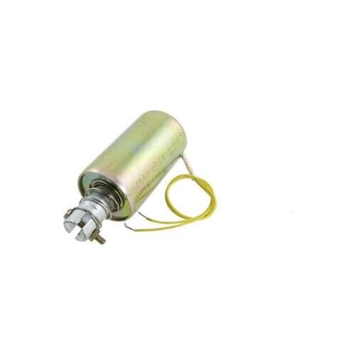 DC 24V 10mm 6Kg Pull Type Tubular Solenoid Electromagnet XWJ