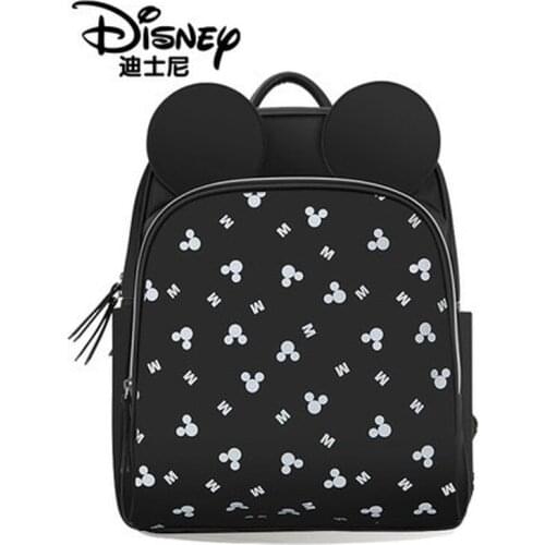 Disney Mickey Diaper Bag Fashion Mummy Bag Multifunctional Large Capacity Waterproof Outing Bottle Insulation Practical Backpack