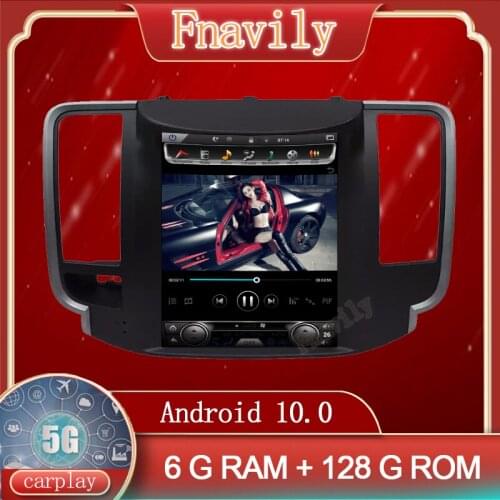 Android 10 Car Radio For Nissan Teana Altima Car Multimedia System Player GPS Navigation Vertical Screen Tesla Style 10.4"