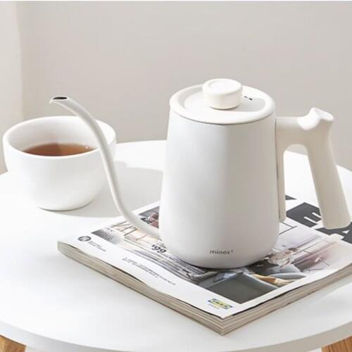 MINOS Coffee Kettle Pour Over Coffee Gooseneck Kettle for Kitchen Coffee Tea 0.6L/ 20.28oz Multi Color