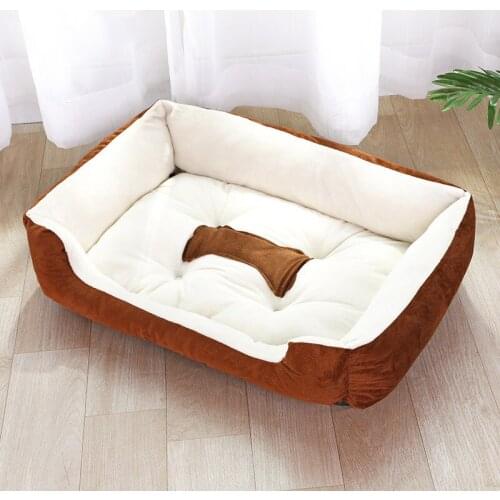 6 Size Pet Dogs Beds For Large Dog Puppy Mats Breathable Anti-slip Bottom Soft Pet Cushion Comfortable Puppy Big Beds Warm Thick