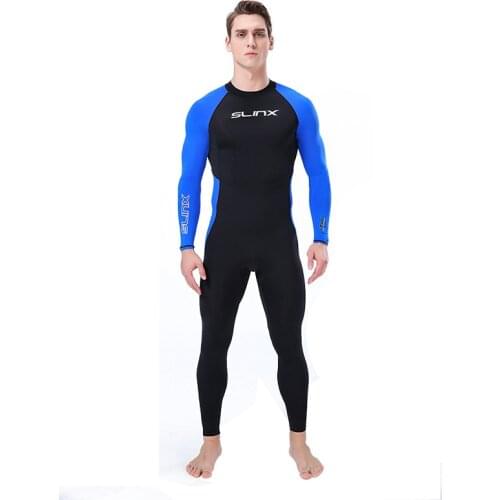 Men Full Body Long Sleeve Swimsuit Surfing Rash Guard WetSuit One Piece UPF50+ Water Sport Ocean Beach Bathing Diving Suit