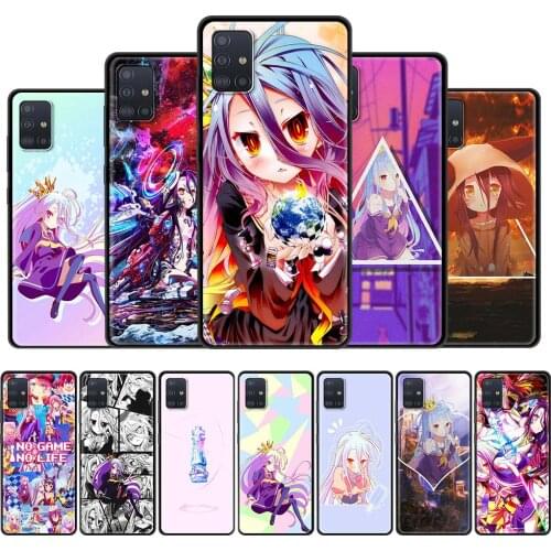 Soft Phone Case For Samsung Galaxy A51 A71 A21s A31 A41 M31 A11 A12 M51 A32 5G M30s A91 A42 Cover Funda Game NO Life Anime Coque