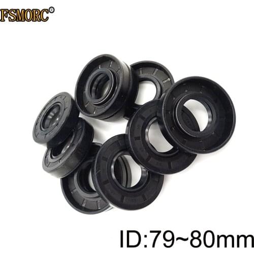 NBR Shaft Oil Seal TC-79*95/110*10/11 80*90*95*96*98*100*105*110*113*115*120*125*130*140*5/7/8/9/10/12 Double lip spring rotary