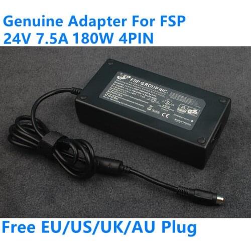Genuine 24V 7.5A 180W 4PIN FSP FSP180-AAAN1 Delta DPS-180AB-21 AC Adapter For DPS-180AB-5A EA11603 Laptop Power Supply Charger