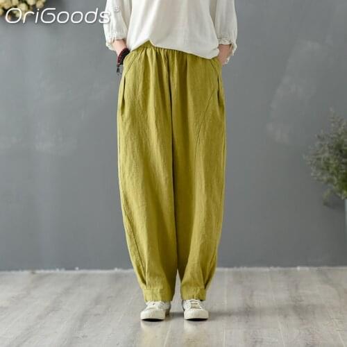 Женские летние брюки ORIGOODS China At AliExpress