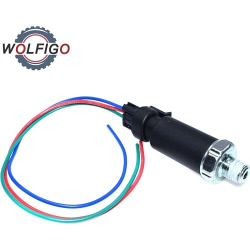 WOLFIGO Oil Pressure Sender Switch 3 Terminal for Buick Cad Chevy GMC Isuzu Olds Pontiac 10137652 10191433 10201489 10201490