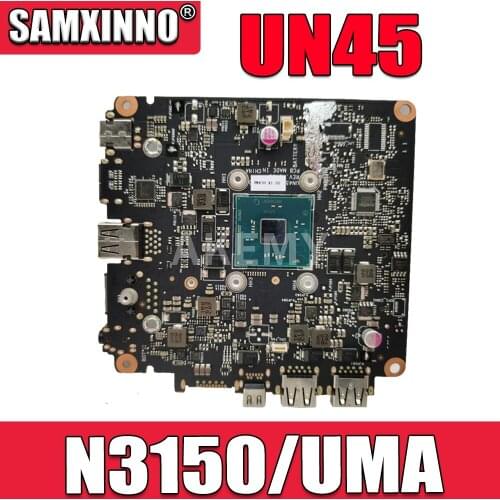 SAMXINNO 90MS00L0-R04000 motherboard For Asus VivoMini UN45 Mini Vivo PC computer Mainboard W/ N3150 CPU /UMA
