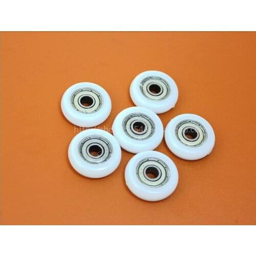 10pcs/lot size6x30x8 626zz POM Bearing shower room sliding door pulley shower room pulley