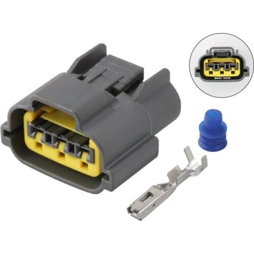 5pcs/lot Sumitomo 3 Pin Sensor TPS Connector 6098-0141 Wire Connector Fits Renault Nissan
