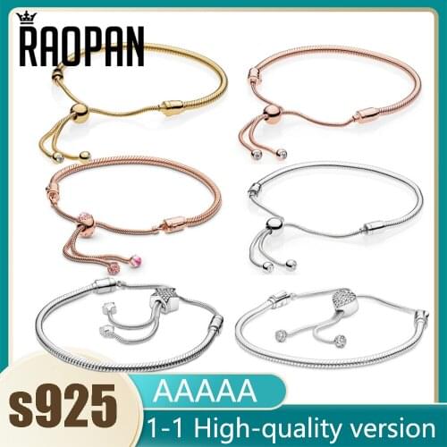 925 Classic Telescopic Chain For Jewelry Making Diy Stone For Momen Charms For Gift Bulk